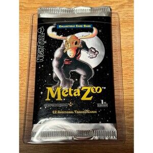 MetaZoo Nightfall 1st Edition 2021 Booster Pack Signed Andy Mourat‎